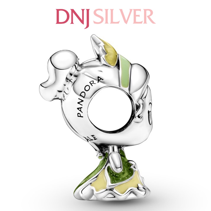 Charm bạc 925 cao cấp, hàng chuẩn bạc - Charm Disney Princess Tiana And The Frog thích hợp để mix vòng
