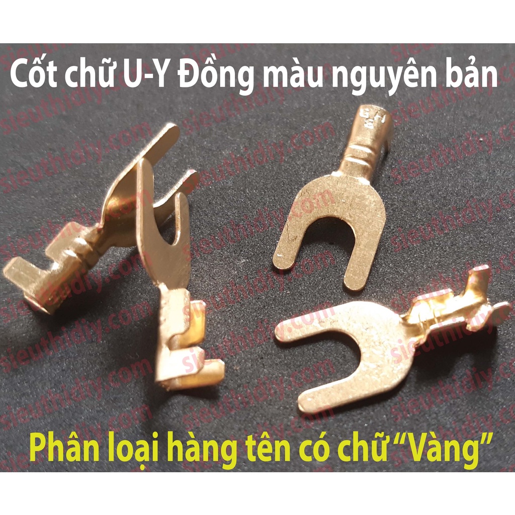 Cốt chữ U - Y 2 tầng bằng đồng mạ thiếc chống oxy hóa