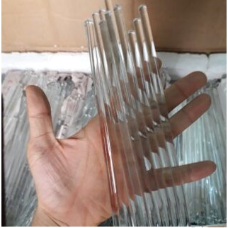 Đũa khuấy thủy tinh, đũa thủy tinh khuấy dung dịch hóa chất loại 20cm và 30cm