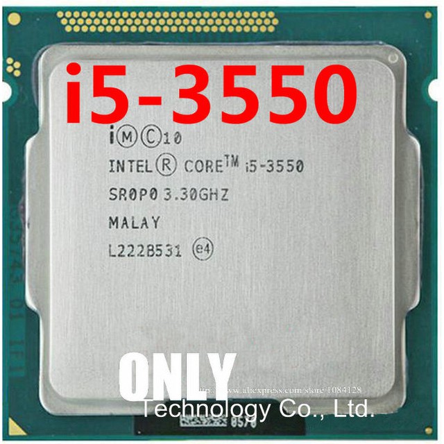 Chip CPU I5 3550 - 2ND Xung nhịp đến 3.7GHz, 4 nhân 4 luồng, Socket 1155