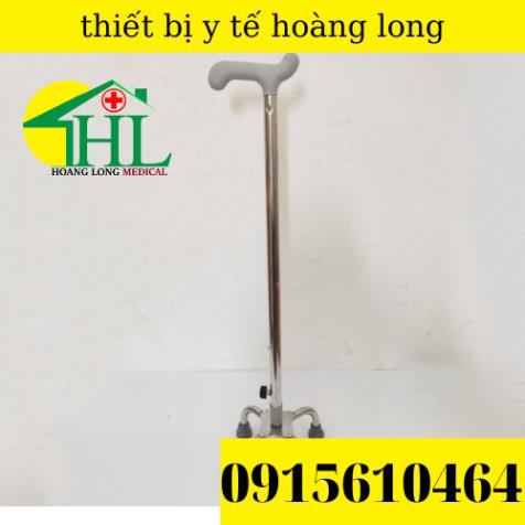 Gậy tập Đi Cho Người Già 3, 4 Chân Inox Việt Nam