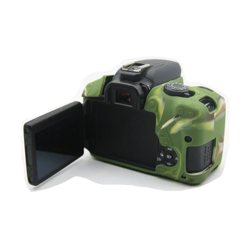 Vỏ cao su - Cover máy ảnh Canon 650D/700D (màu camo)