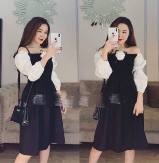 váy tay bồng