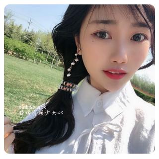 Dây cột tóc nữ trong suốt đáng yêu