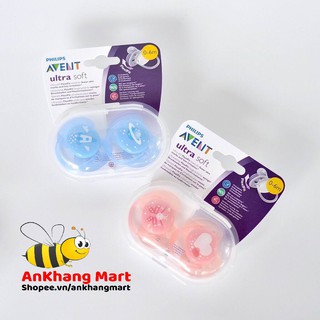Ty ngậm SIÊU MỀM Avent cho bé từ 0-6, 6-18 tháng