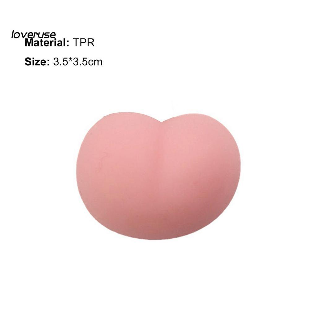 Đồ Chơi Xốp Squishy Giảm Stress Hình Quả Đào Dễ Thương Cho Bé