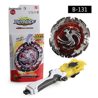 Large♥Metal B-131 Dead Phoenix Beyblade Burst Blast Gyroscope with Handle Launcher