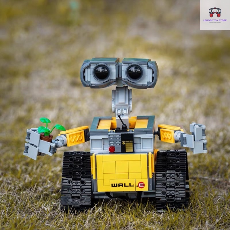 Đồ chơi lắp ghép Legogi WALL E ROBOT BIẾT YÊU nhân vật hoạt hình mô hình trang trí trưng bày quà tặng sinh nhật