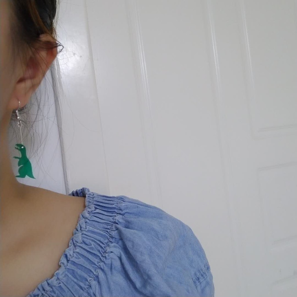 Bông Tai Hình Khủng Long Dễ Thương Cho Nữ A169