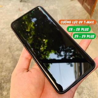 Kính Cường lực UV Samsung S8 , S9 , S8 Plus , S9 Plus  trong suốt  chính hãng T-Max chống va đập,chống trầy xướt