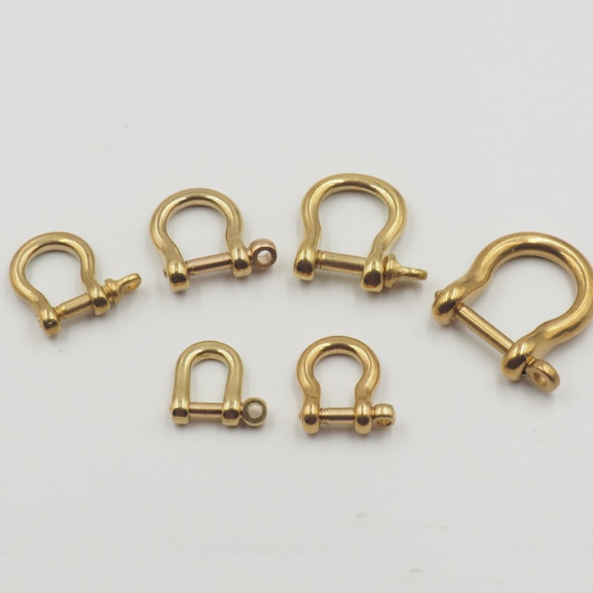 ️🏆️🏆️Khóa Móng Ngựa - Đồng Nguyên Chất - Ring Phụ Kiện EDC - Phong Cách Châu Âu - Độ dày 2.5 mm-  5 Size