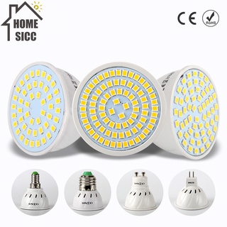 Bóng đèn led 220v gu10 mr16 e27 e14 smd 2835 tiết kiệm năng lượng 4w 6w 8w