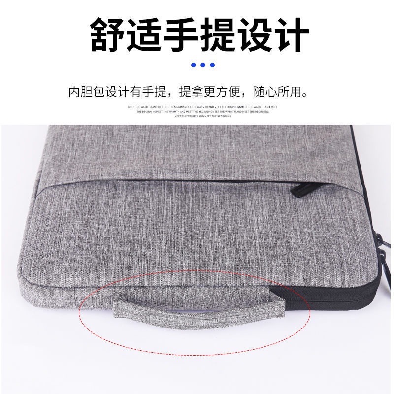 Túi Đựng Bảo Vệ Laptop Apple Huawei 12.5 / 13.3 / 14 / 15.6 Inch Màu Trơn Đơn Giản Mới