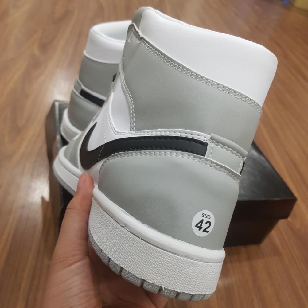 [ Sale Sốc ] Giày thể thao sneaker 𝐀𝐈𝐑 𝐉𝐎𝐑𝐃𝐀𝐍 1 Xám Vạch Đen Cao cổ nam nữ full box bill | BigBuy360 - bigbuy360.vn