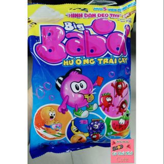 KẸO CAO SU BIG BABOL 380G 100 VIÊN TẶNG HÌNH DÁN ĐEO TAY CỰC COOL