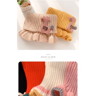 [GIA GỐC] Khăn Len Giả Cổ Áo Bé Gái Siêu Cute