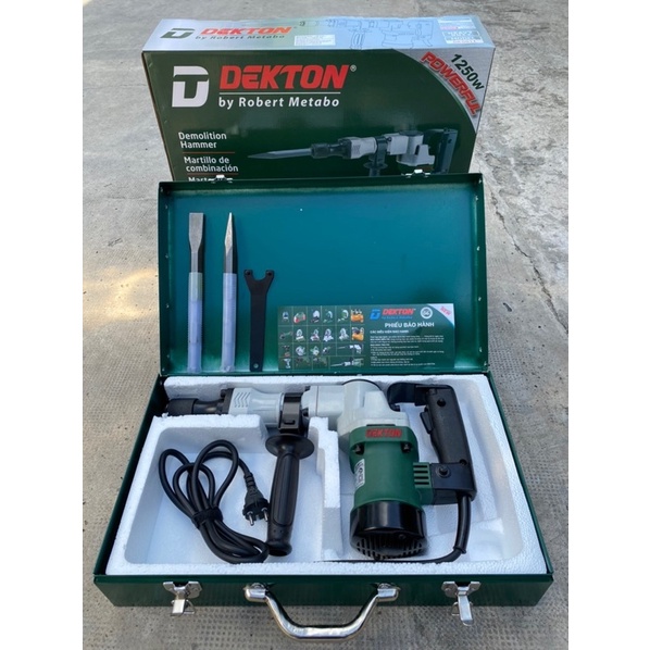 Máy đục bê tông 17mm 1250w Dekton DK-0811