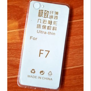 Ốp lưng Oppo F7 dẻo silicon siêu mỏng