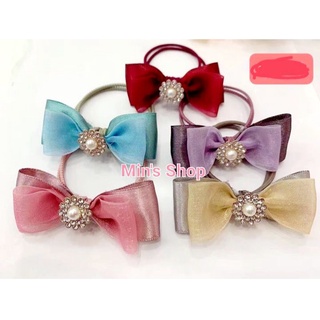 Set 5 cột tóc nơ dễ thương (giao mẫu ngẫu nhiên)