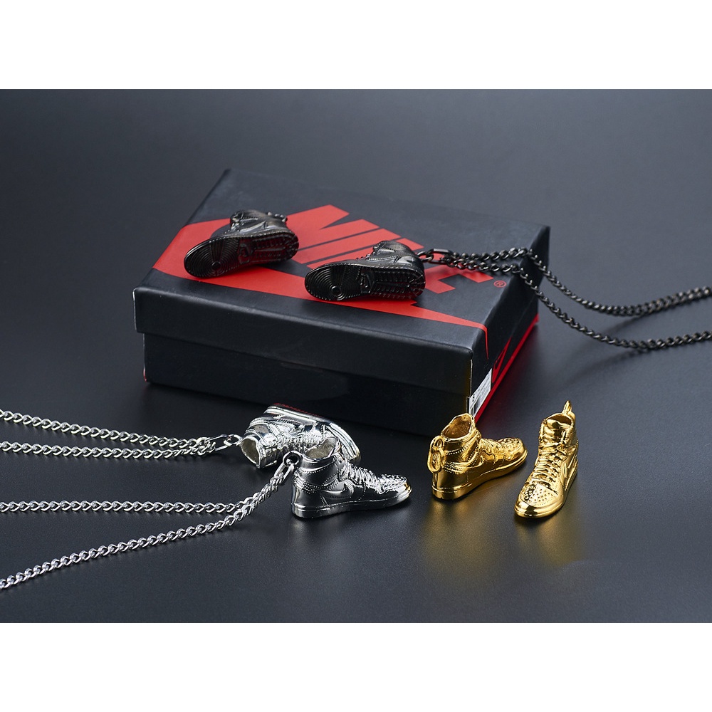 Vòng cổ Mặt Hình Giày Sneaker Phong Cách Hip hop Cá Tính Cho Nam Và Nữ