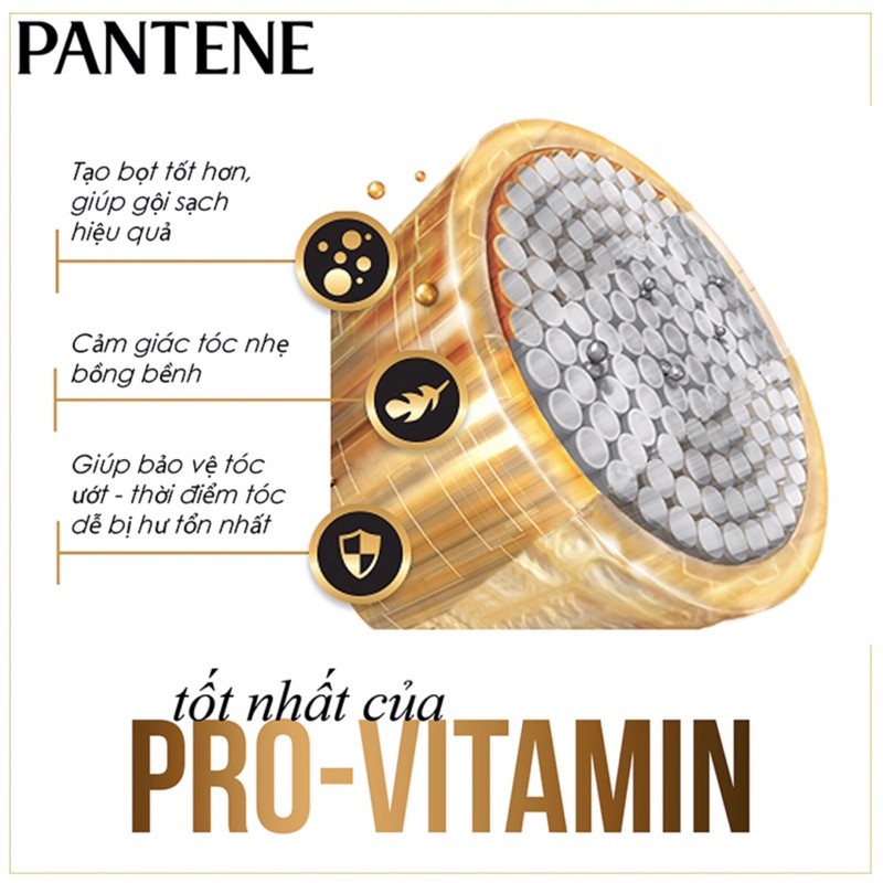 Dầu gội PANTENE 650G 4 màu - tapquachukim TQCK