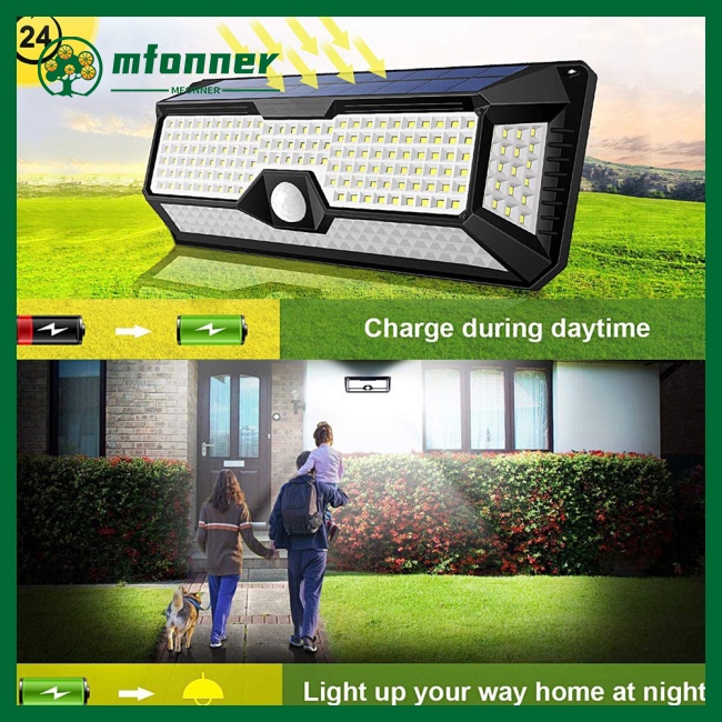 Đèn Led Chiếu Sáng Ngoài Trời Sử Dụng Năng Lượng Mặt Trời Chống Thấm Nước