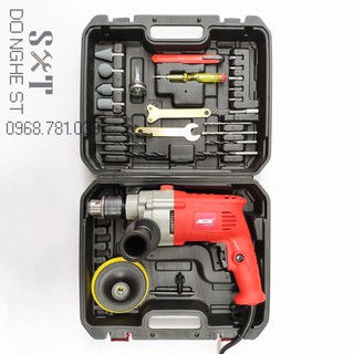 Máy khoan đa năng ACZ 6713 kèm dụng cụ