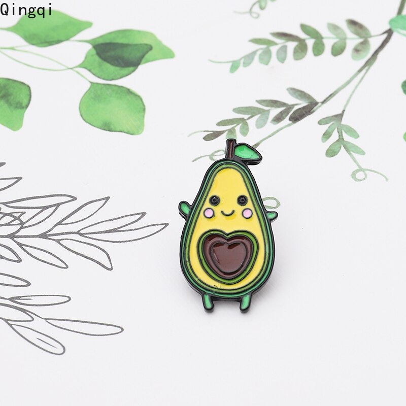 Ghim cài áo Miss Zoe hình quả bơ dễ thương