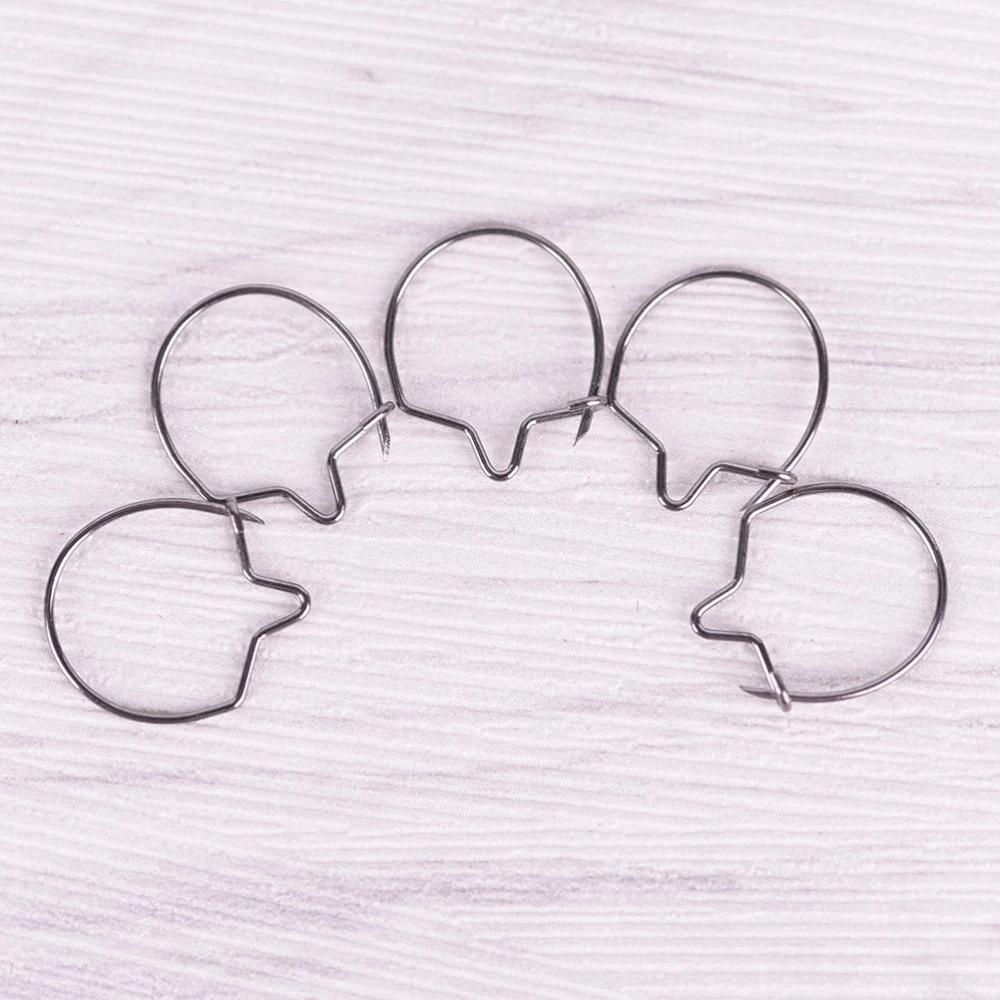 AUGUSTINA Vòng Kẹp Móc Mồi Câu Cá Bằng Thép