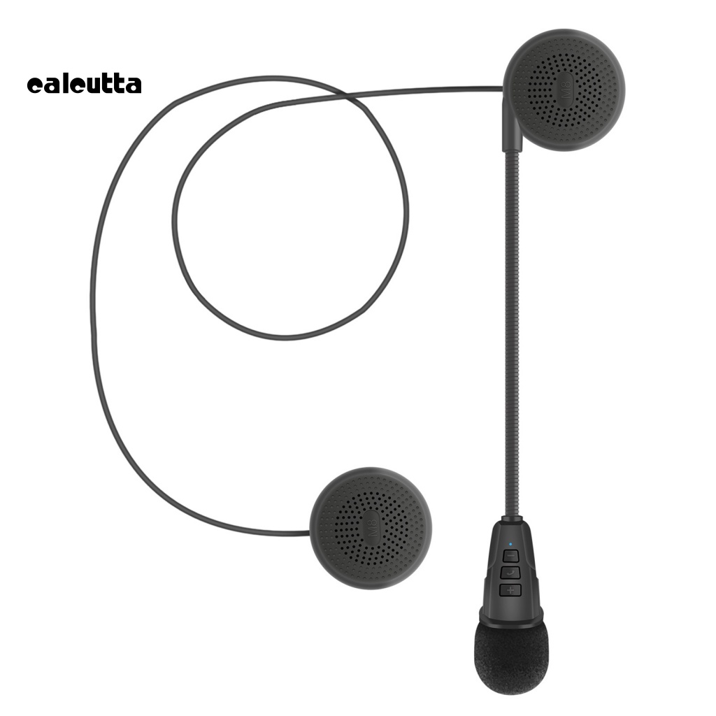 Tai Nghe Tích Hợp Micro Gắn Mũ Bảo Hiểm Đi Xe Máy Có Kết Nối Bluetooth Thoải Mái