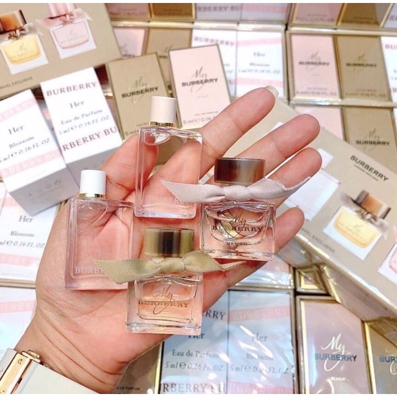 Set nước hoa mini Burberry 4 chai