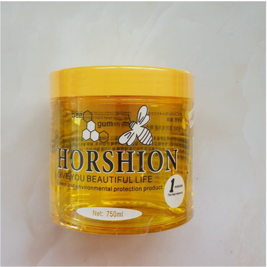 Gel Wax lông mật ong Horshion 750ml