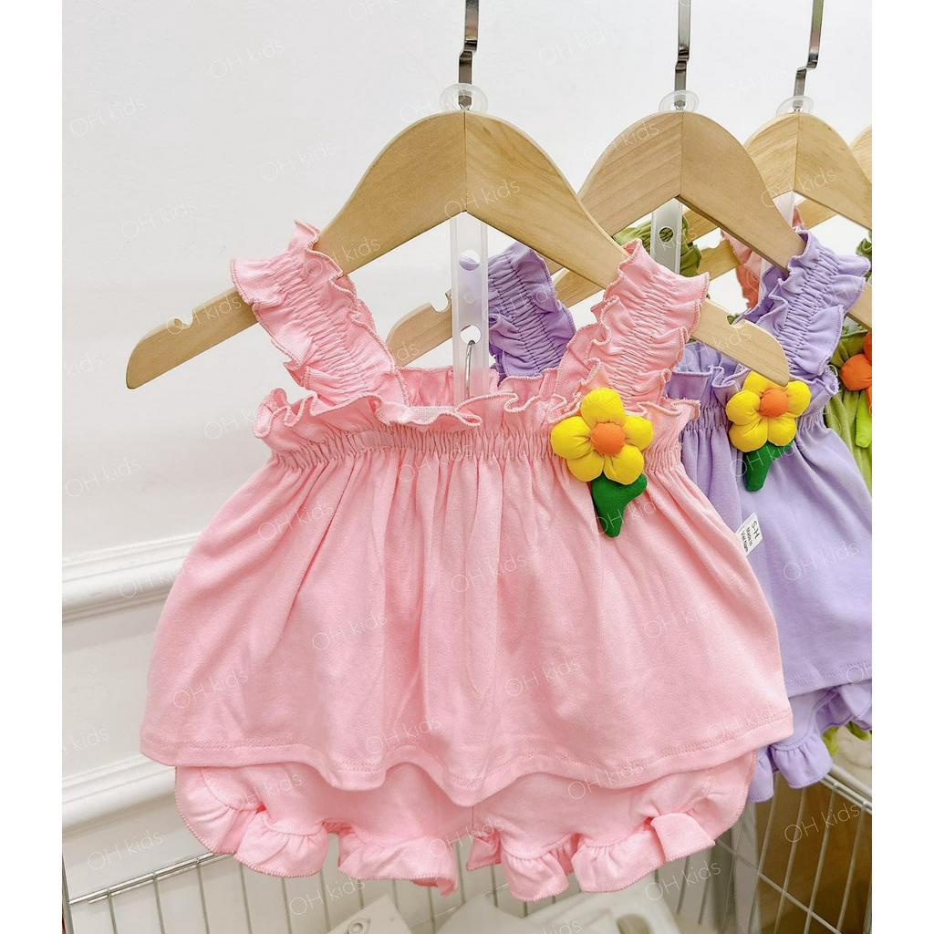 SALE BỘ HAI DÂY HOA NỔI BÉ GÁI SIZE 8-18KG(HDHB)