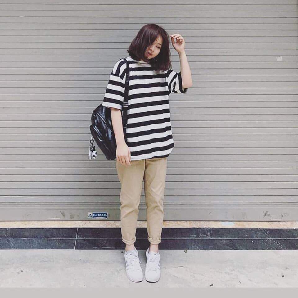 [ Mã FAGREEN55 giảm 10% tối đa 30K đơn 99K] Quần kaki lưng chun cúc lệch hot trend siêu đẹp | BigBuy360 - bigbuy360.vn