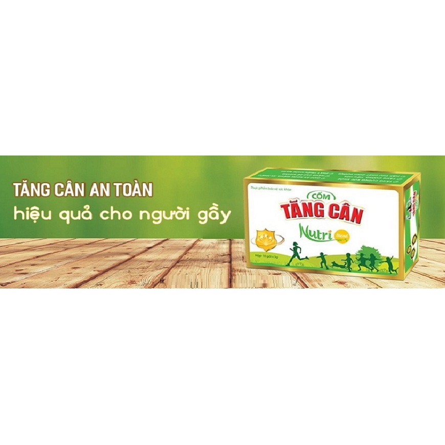 COMBO 3 HỘP CỐM TĂNG CÂN NUTRIBLEND