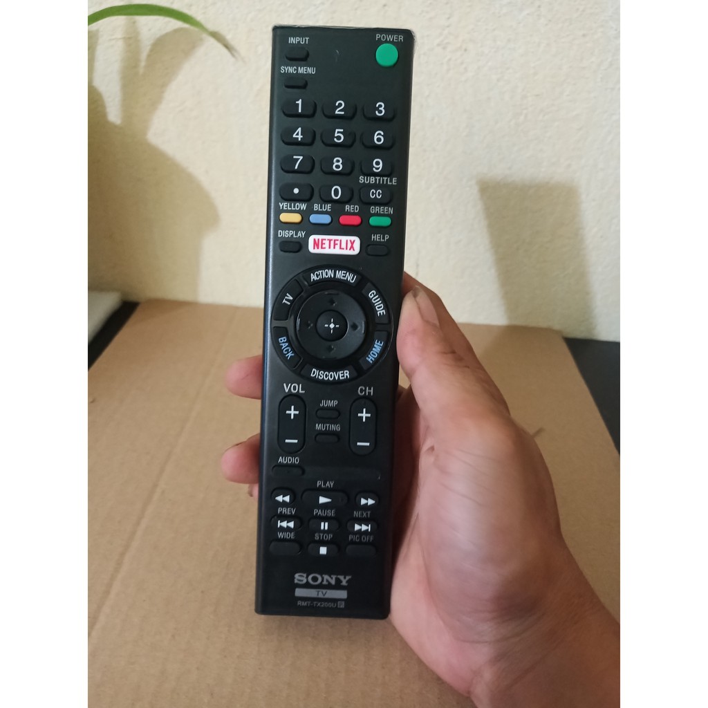 Điều khiển Tivi Sony RMT-TX200U TV Sony 32 40 43 49 50 55 65 inch W X S R LED SMART OLED-Hàng mới 100%-Chất lượng tốt
