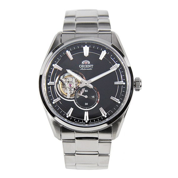 Đồng hồ nam dây thép ORIENT RA-AR0002B10B chính hãng - Kính Sapphire - Automatic - Open heart