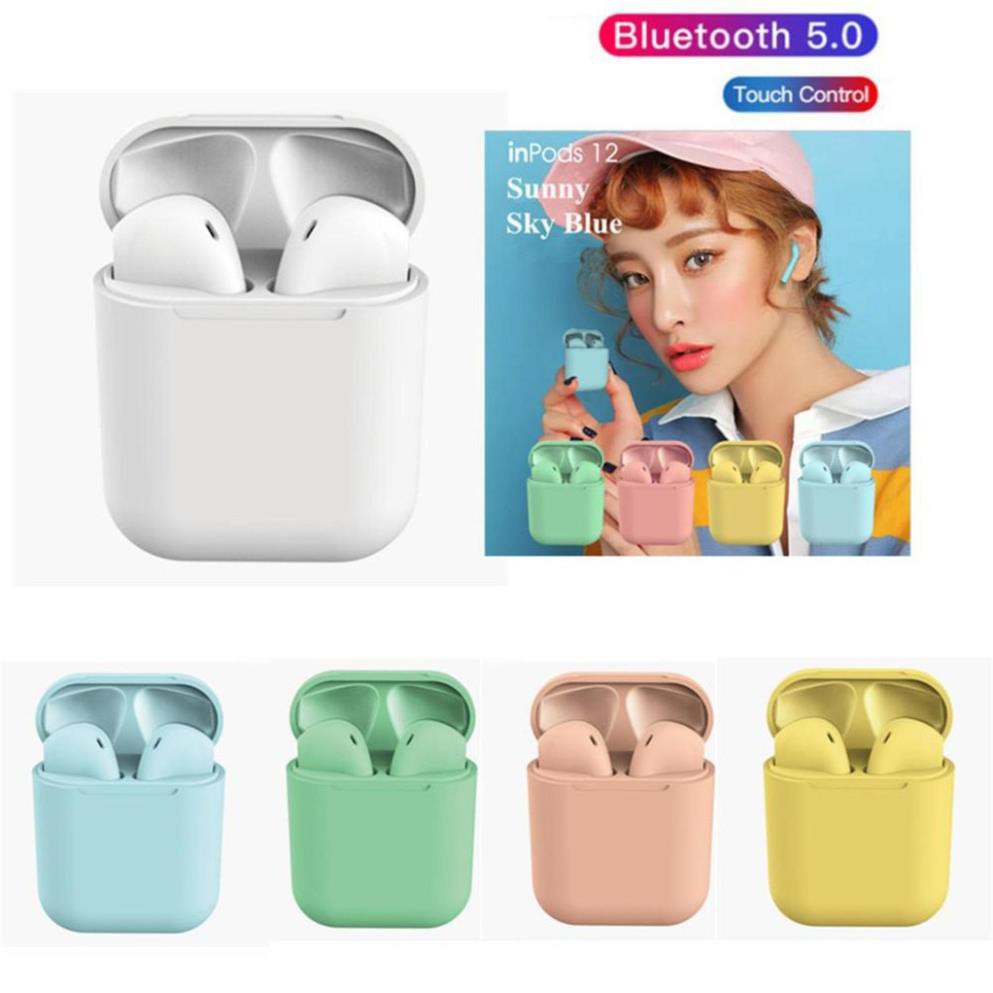 Tai Nghe Bluetooth Không Dây I12 Inpods TWS 5.0 - Cho Iphone và Android I.Case | BigBuy360 - bigbuy360.vn