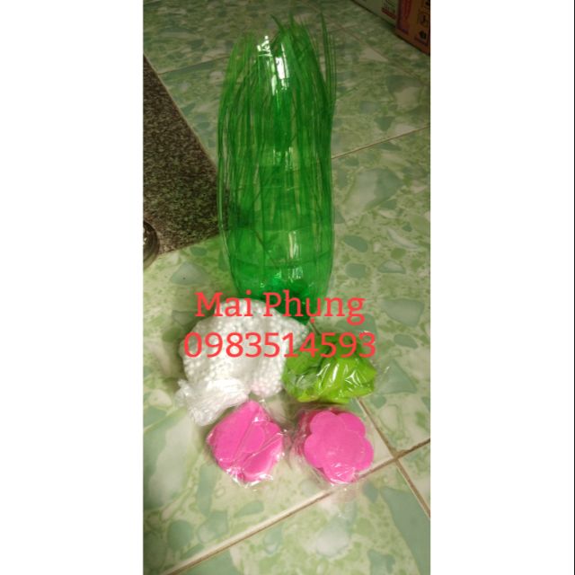 Bộ Nguyên Liệu Hoa Giấy Lụa