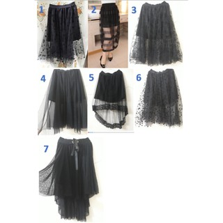 Chân Váy 2 lớp ren lưới (NHIỀU KIỂU)