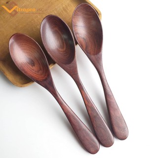 Thìa, muỗng gỗ trắc ăn cơm 16 x 3.5 cm