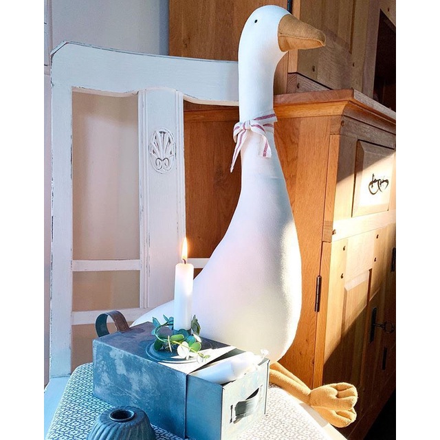 Ngỗng nhồi bông đáng yêu cho bé