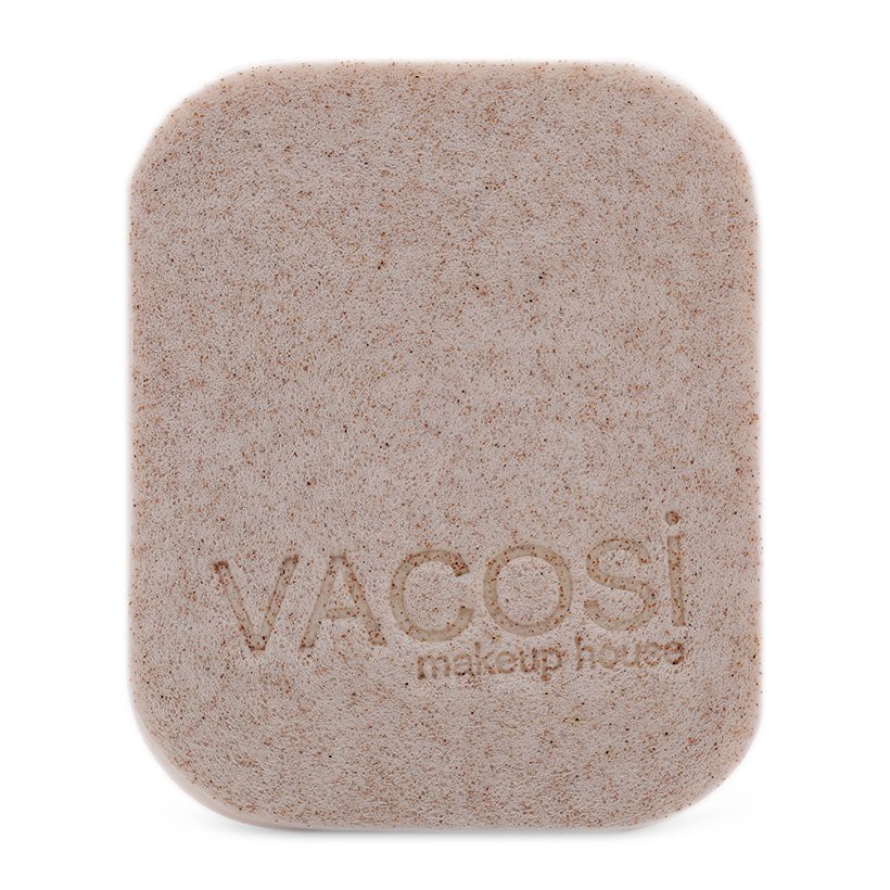 Vacosi - Bông bọt biển rửa mặt Pink Cleansing Sponge BP26