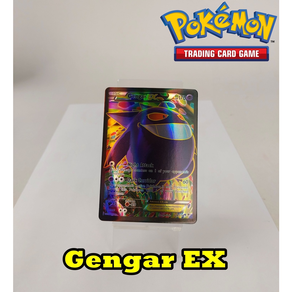 Thẻ bài Pokemon Gengar EX