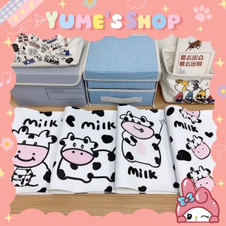 Tấm Lót Chuột, Bàn Phím Máy Tính Chống Thấm Nước Hình Bò Sữa