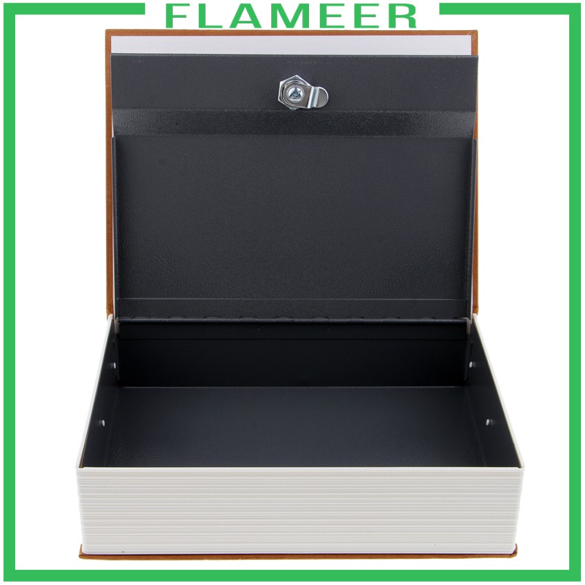 [FLAMEER] Realistic Dictionary Book Money Box Creative Piggy Bank Private Safe Boxes