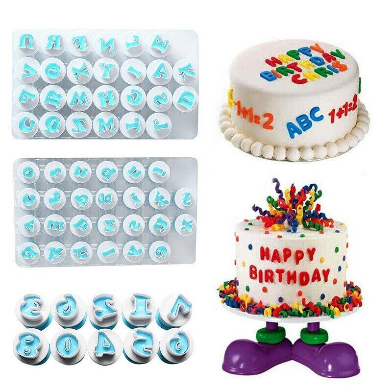Set 26 Khuôn Nhấn Bánh Quy Hình Chữ Cái & Chữ Số