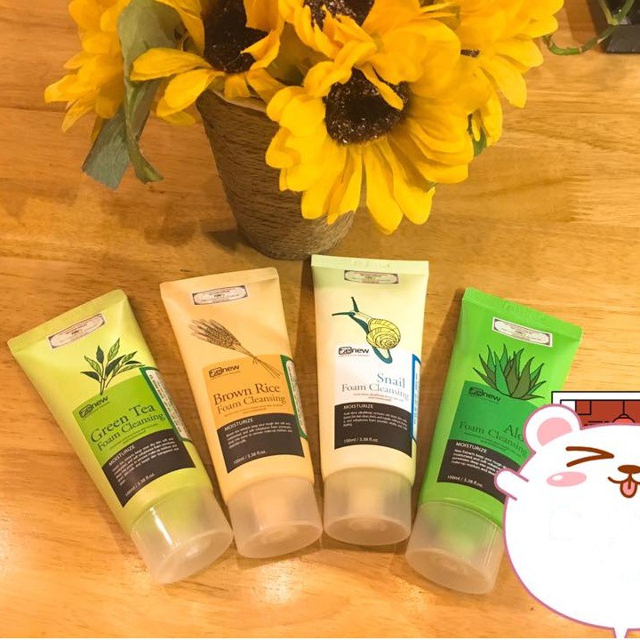 Sữa Rửa Mặt Trà Xanh Hàn Quốc BENEW 100ml Hàng Chính Hãng