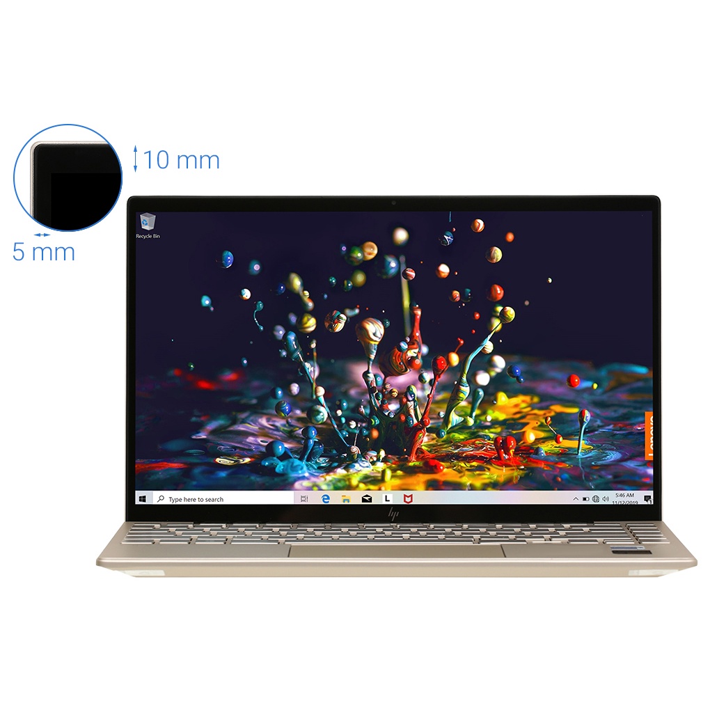 Laptop HP Envy 13 ba1537TU i5 1135G7/8GB/256GB/13.3"F/Win11//Vàng - Hàng chính hãng