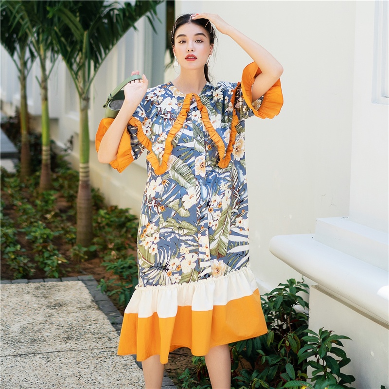 Đầm đi biển sang chảnh, đầm quảng châu- có hình thật tại shop